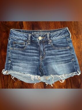 American Eagle Outfitters Women's Dark Wash Shorts